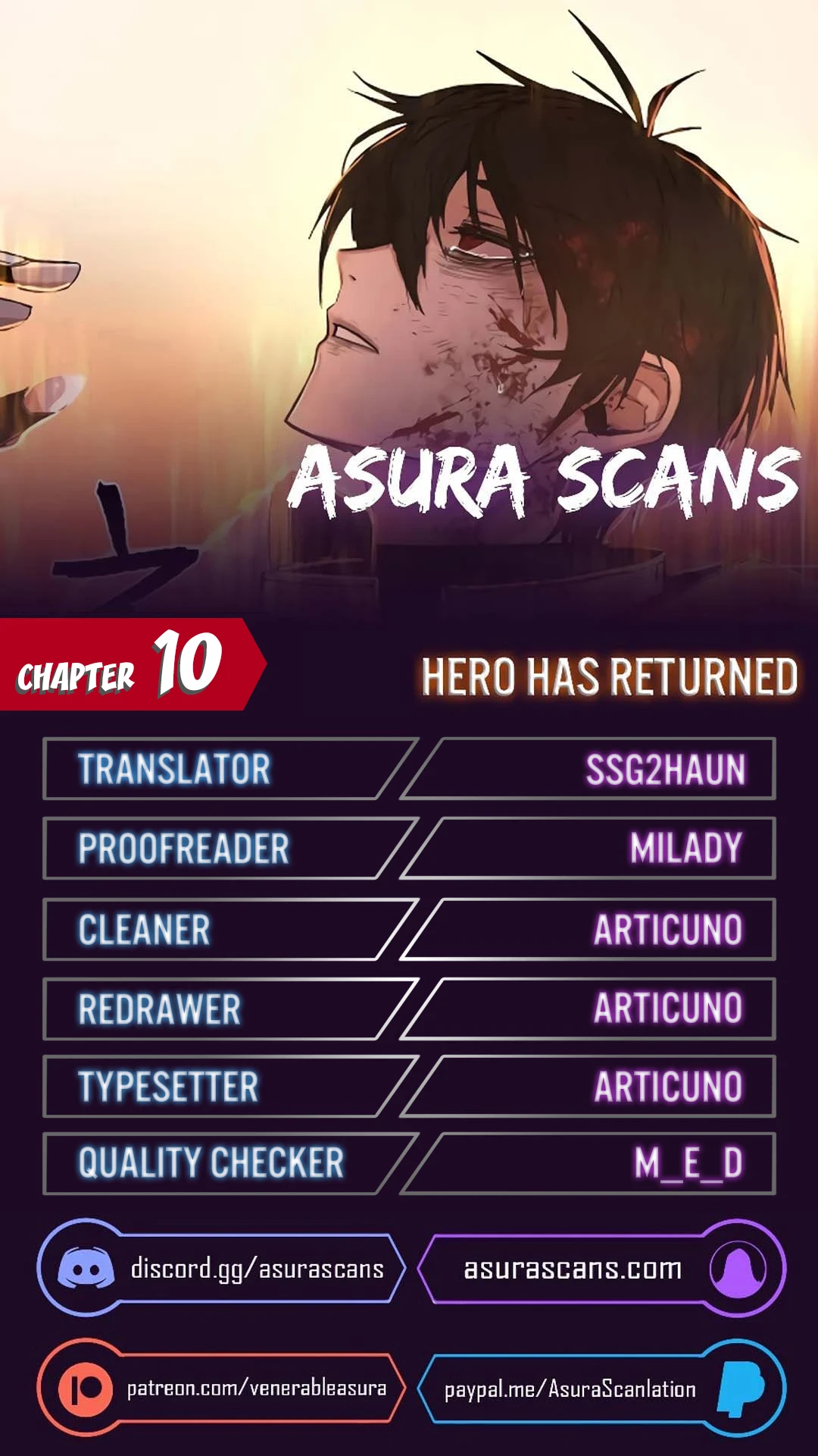 Hero Has Returned chapter 10 page 1