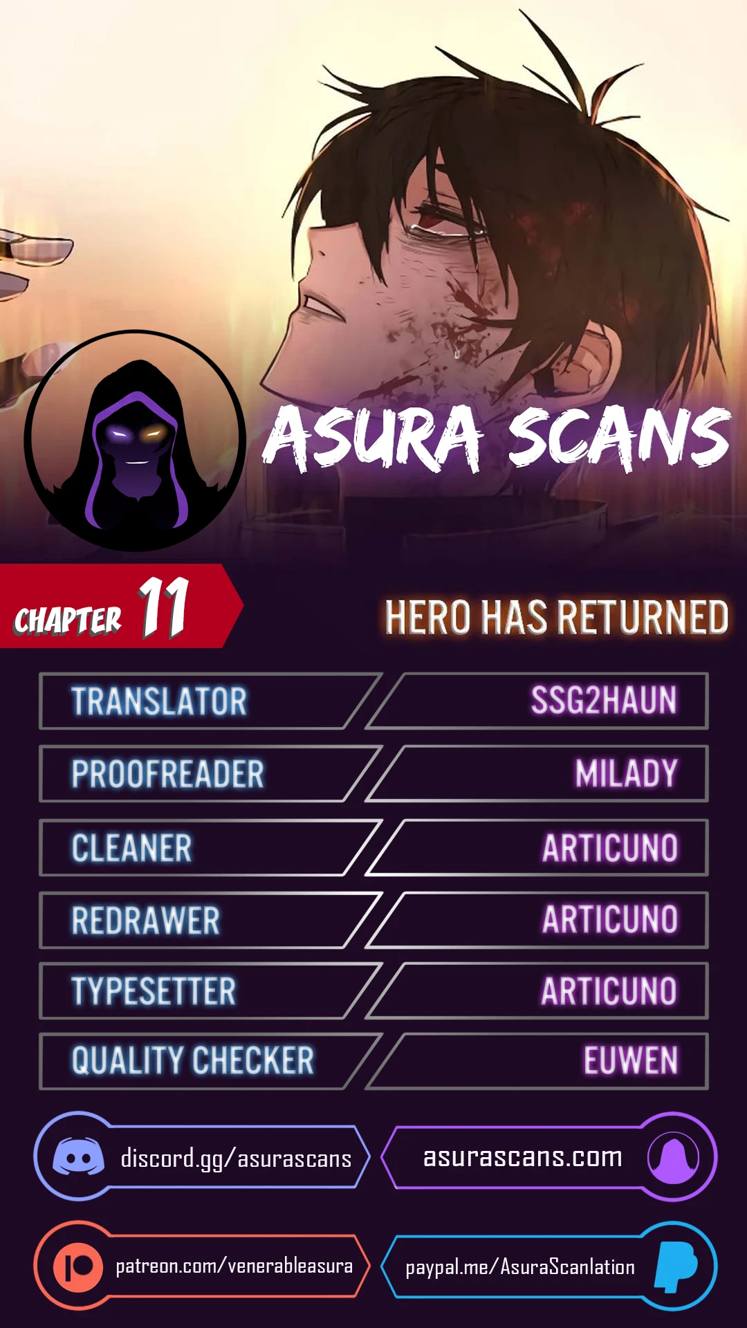 Hero Has Returned chapter 11 page 1