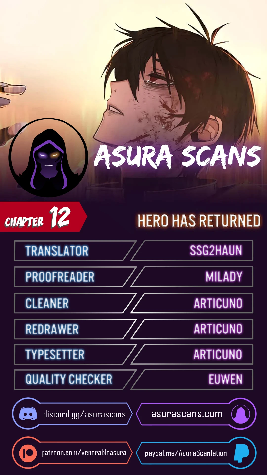 Hero Has Returned chapter 12 page 1