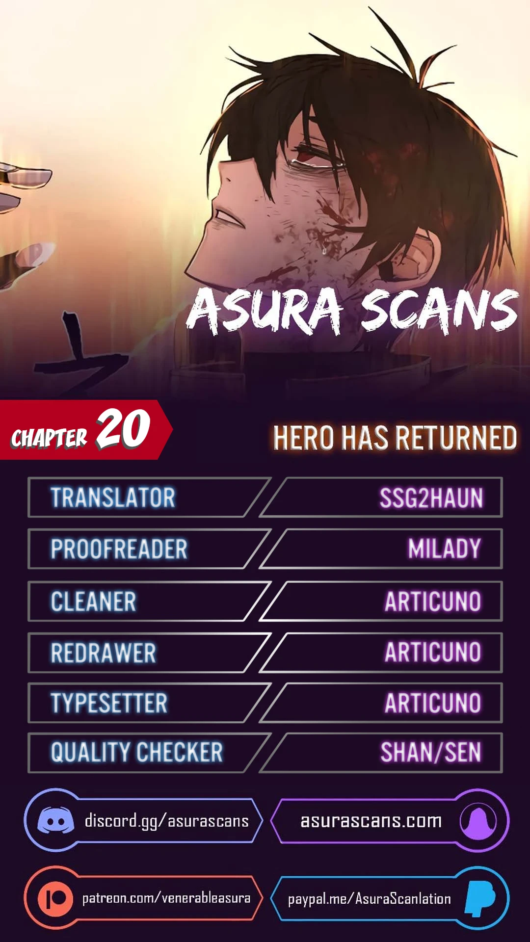 Hero Has Returned chapter 20 page 1