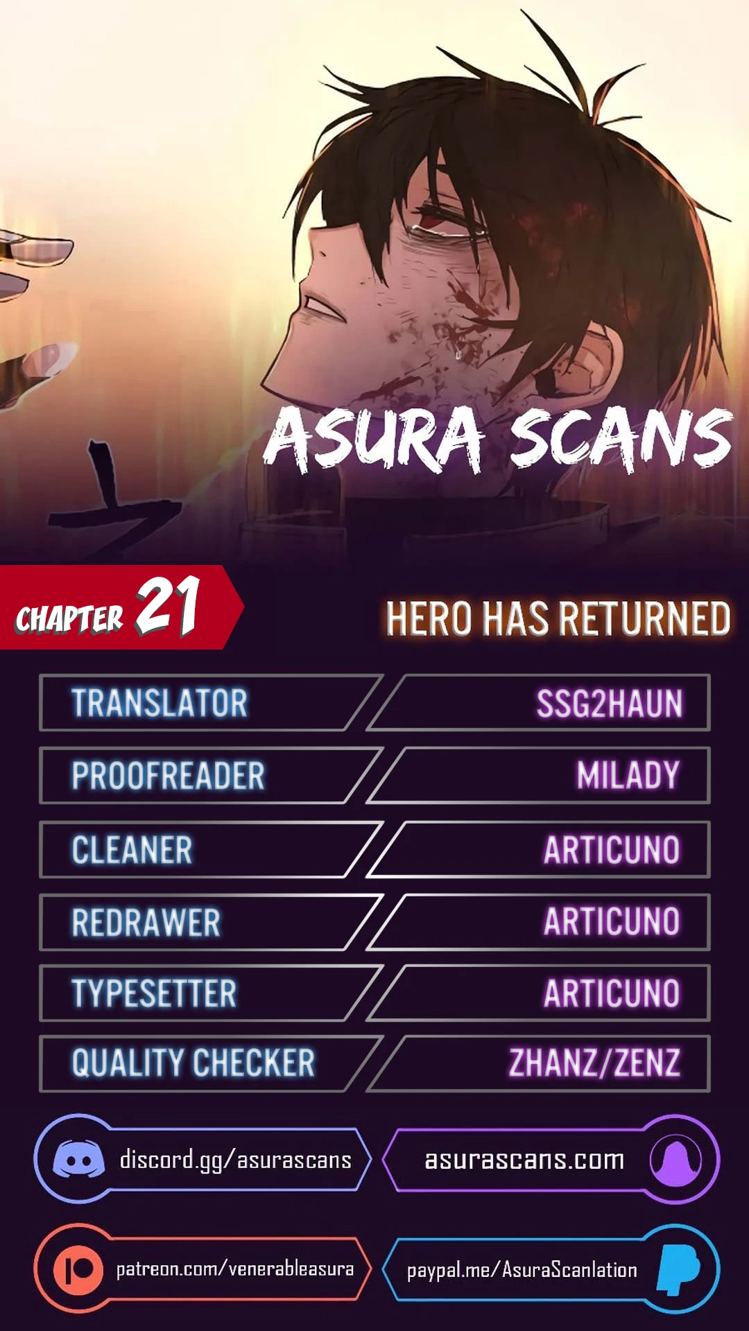 Hero Has Returned chapter 21 page 1