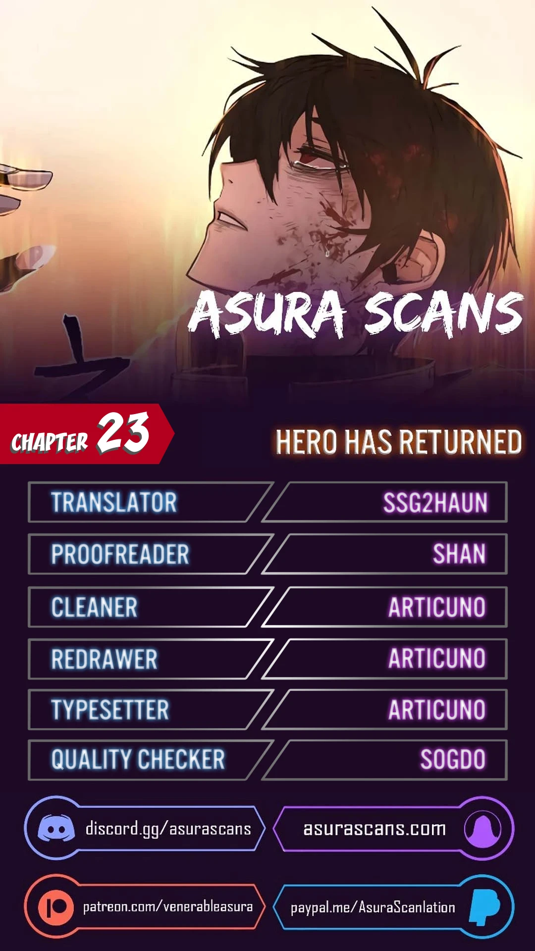 Hero Has Returned chapter 23 page 1