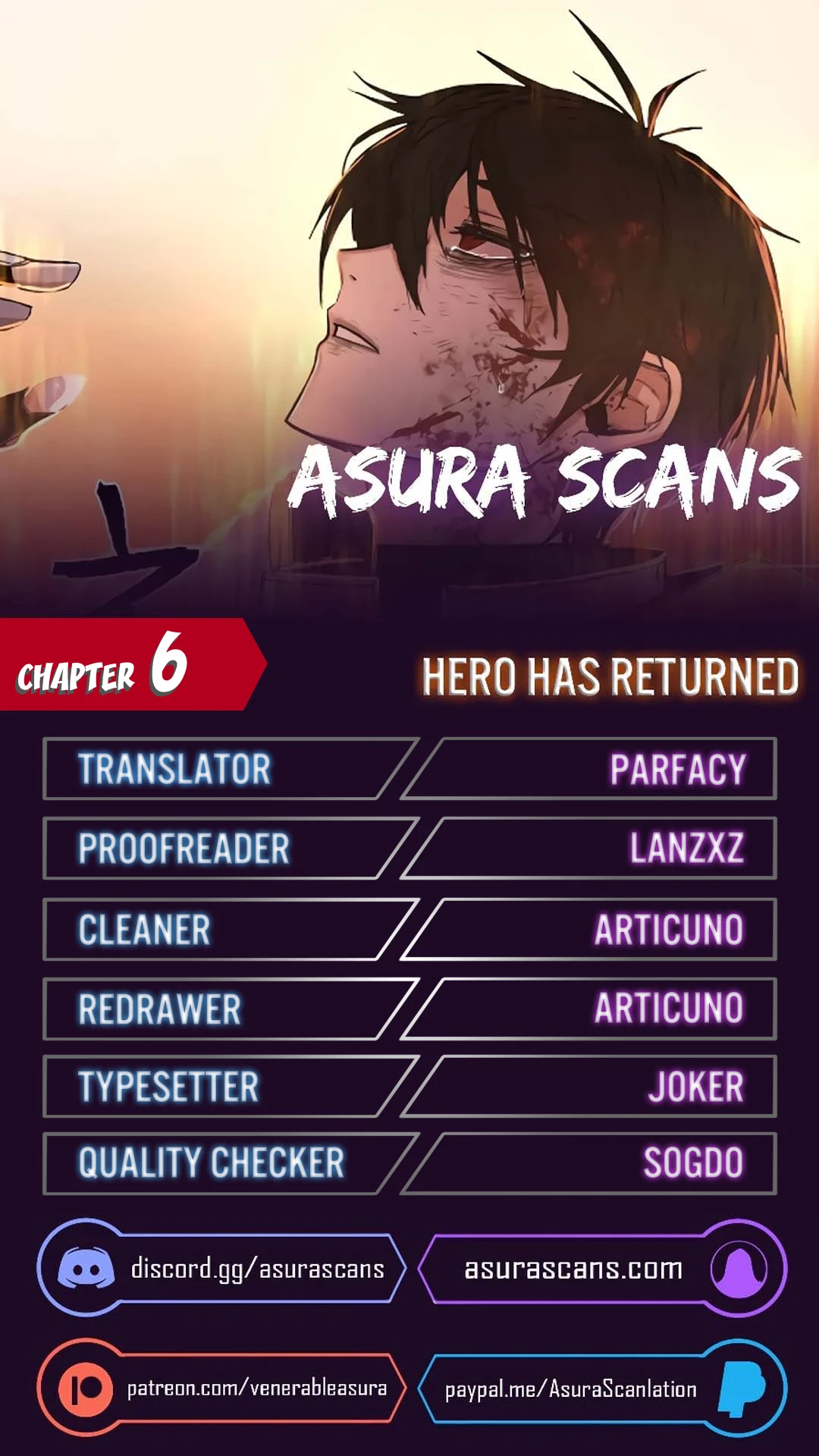 Hero Has Returned chapter 6 page 1