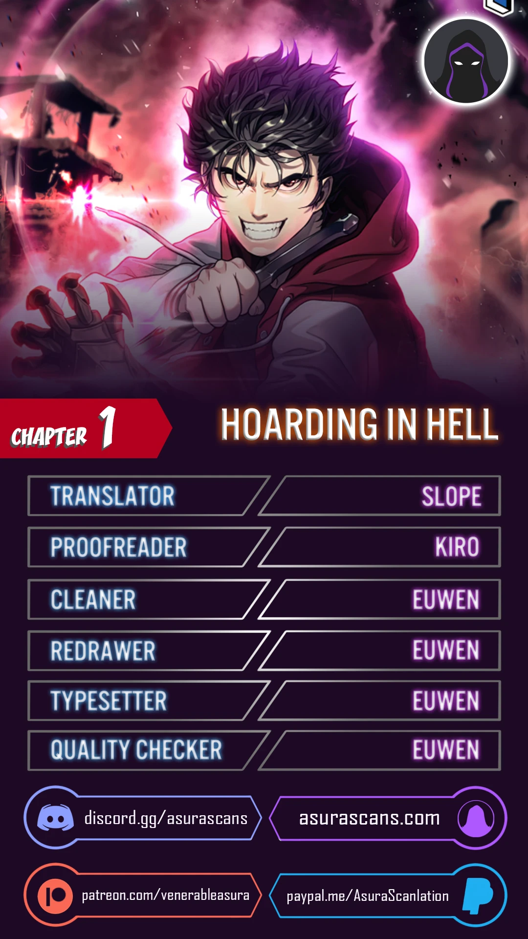 Hoarding in Hell chapter 1 page 1