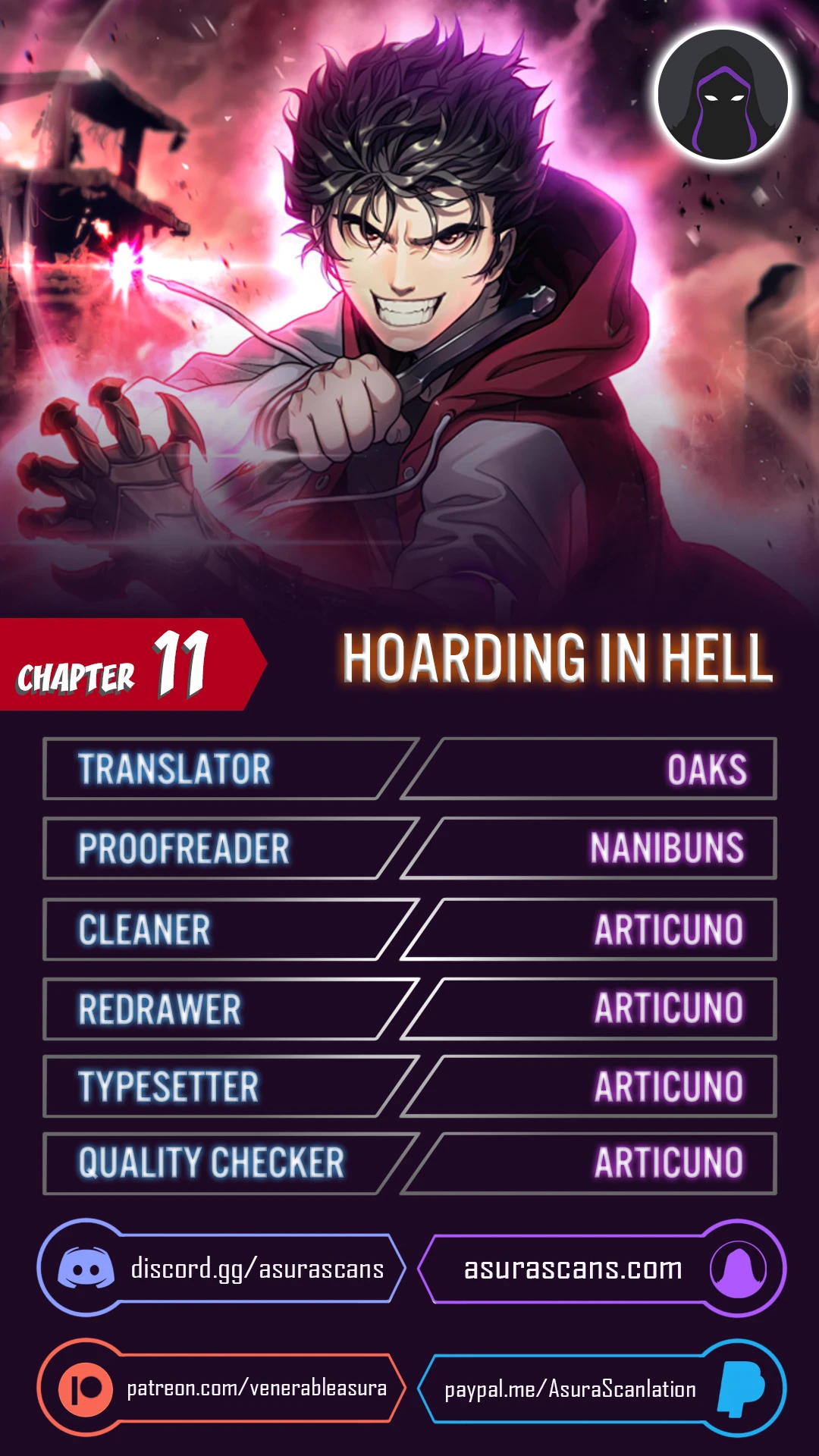 Hoarding in Hell chapter 11 page 1