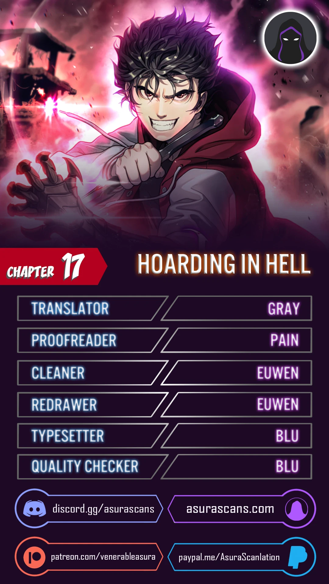 Hoarding in Hell chapter 17 page 1