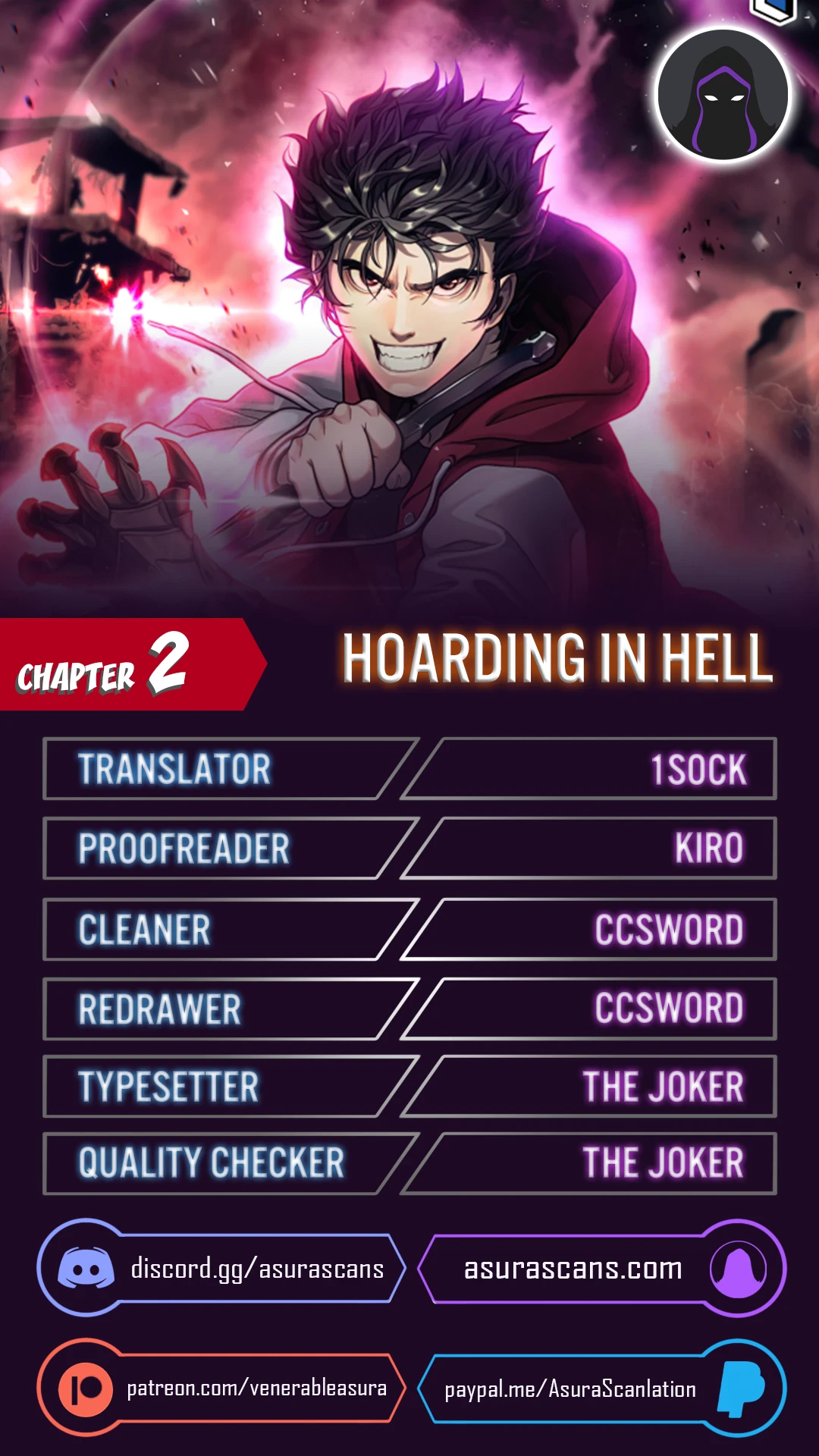 Hoarding in Hell chapter 2 page 1