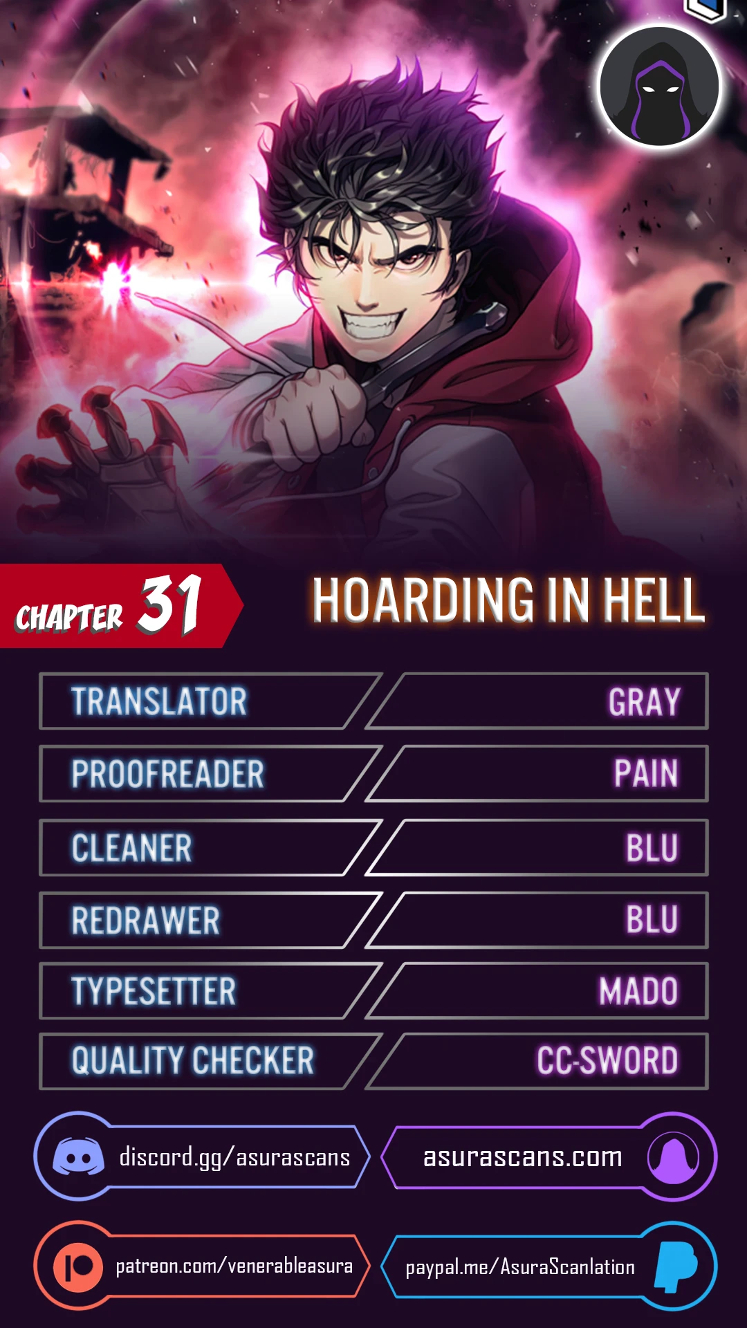 Hoarding in Hell chapter 31 page 1