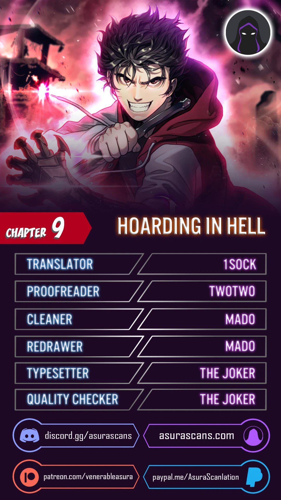 Hoarding in Hell chapter 9 page 1