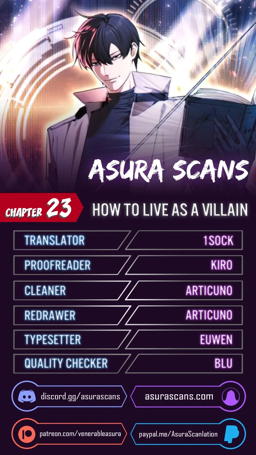 How to Live as a Villain chapter 23 page 1