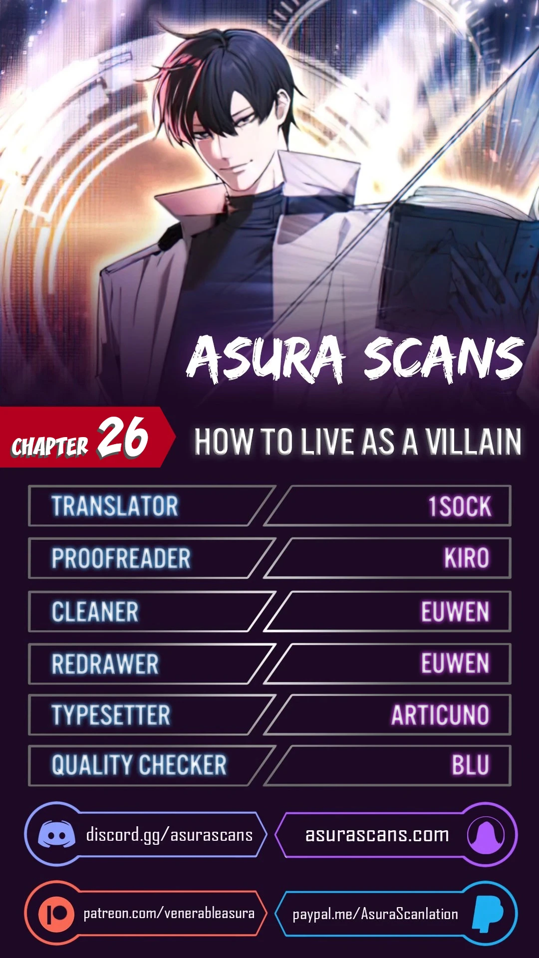 How to Live as a Villain chapter 26 page 1