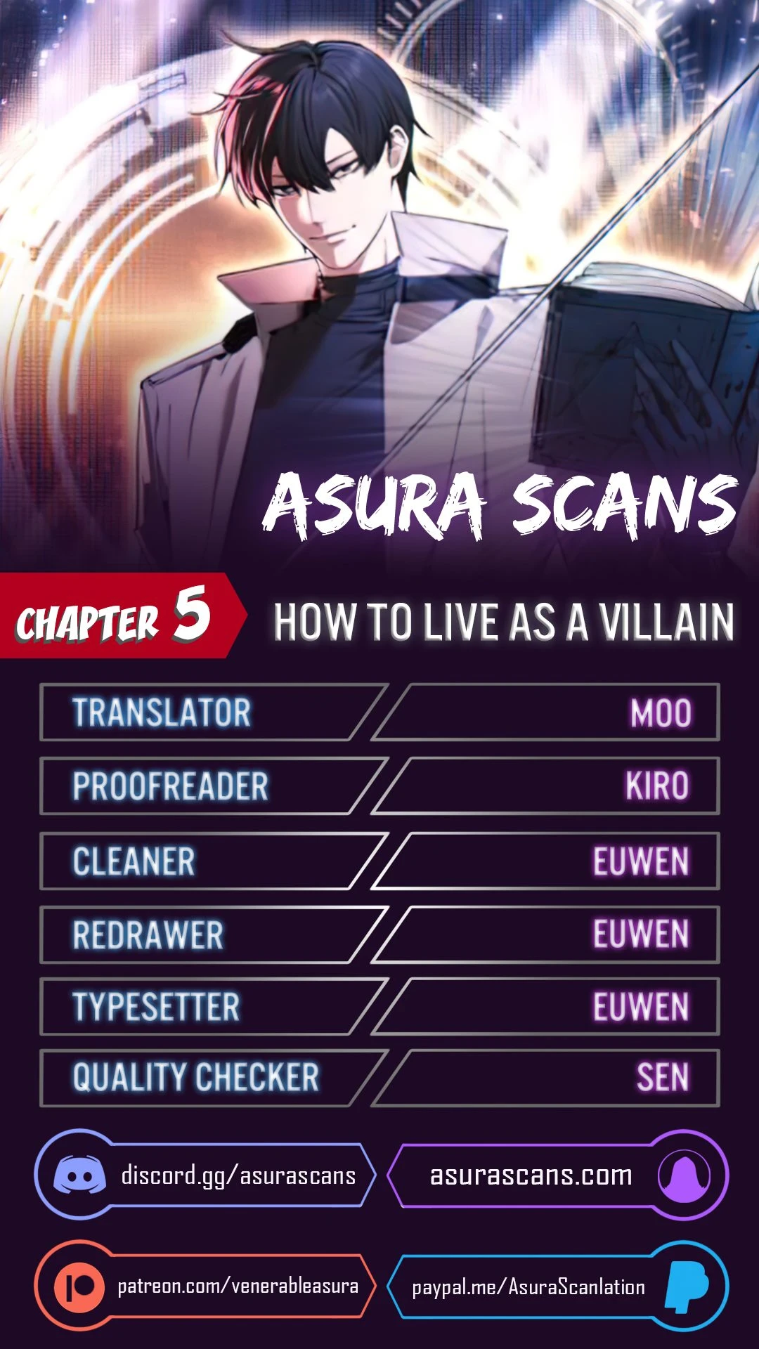 How to Live as a Villain chapter 5 page 1