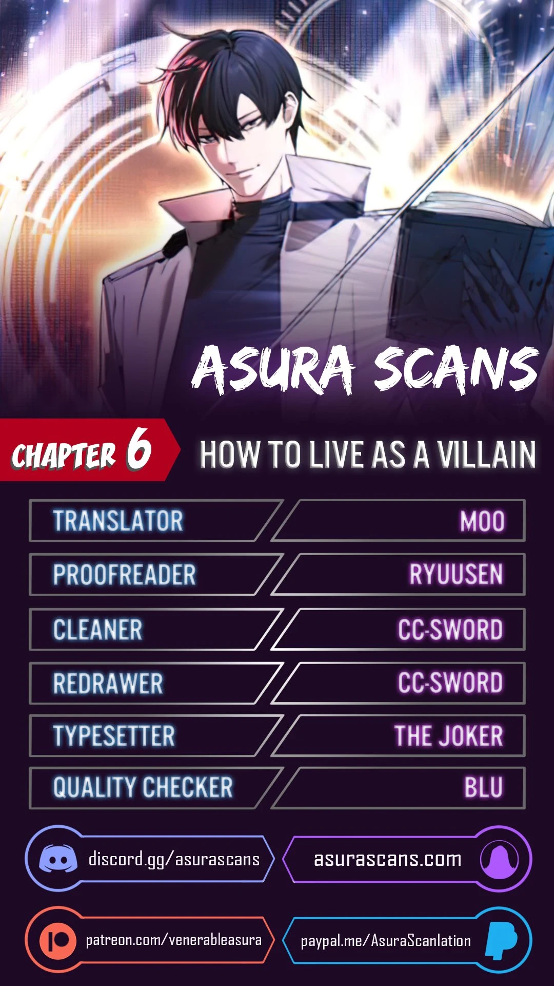 How to Live as a Villain chapter 6 page 1