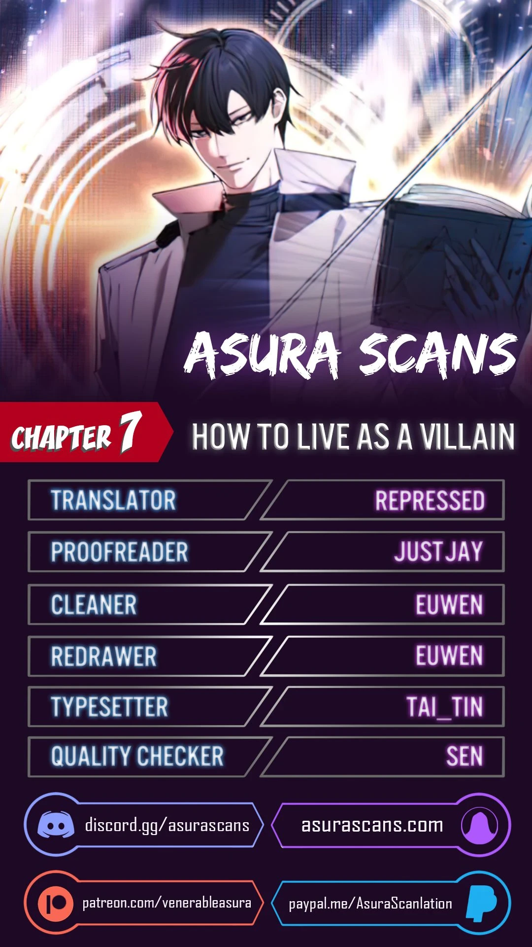 How to Live as a Villain chapter 7 page 1