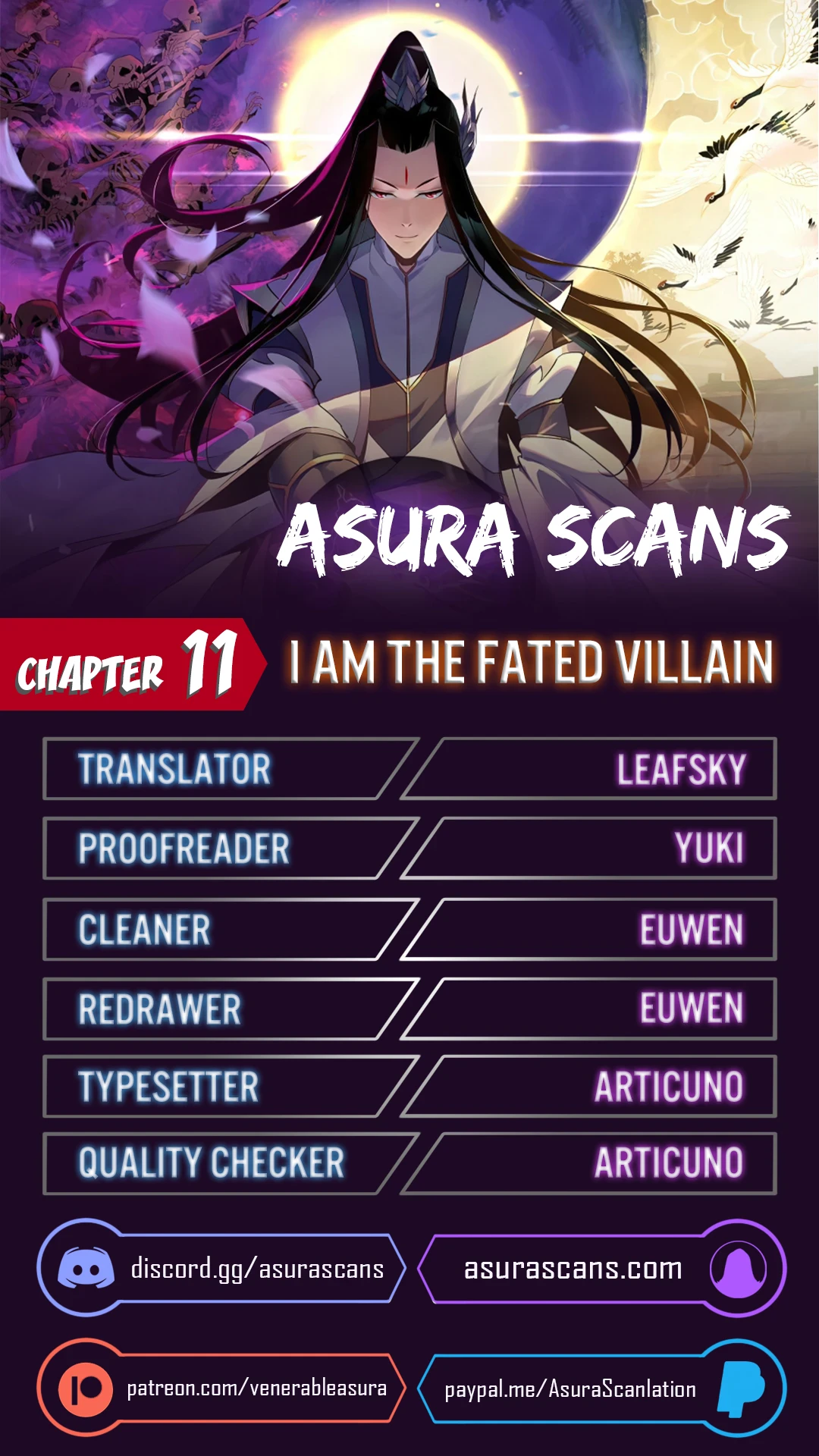 I Am the Fated Villain chapter 11 page 1