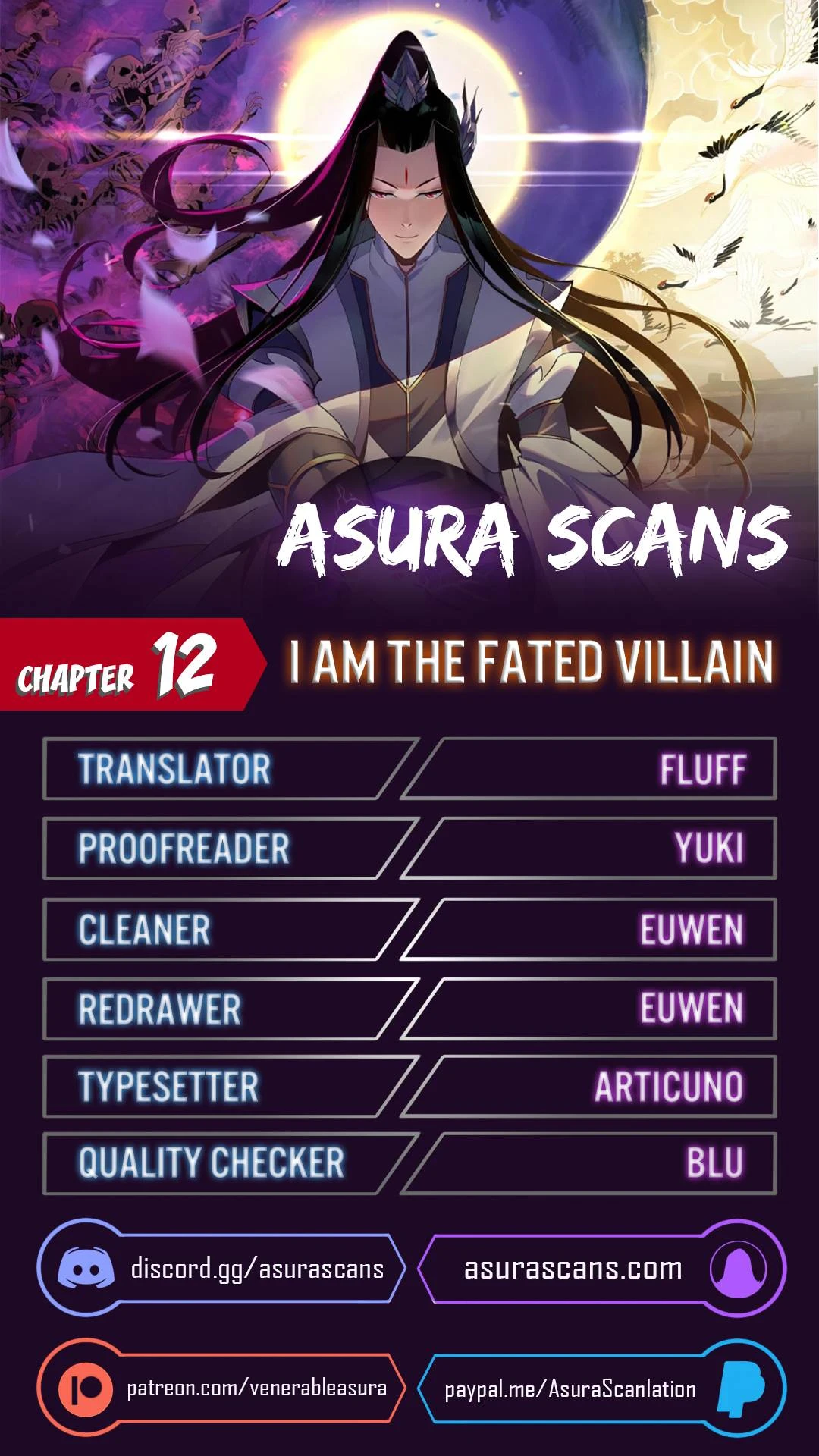 I Am the Fated Villain chapter 12 page 1