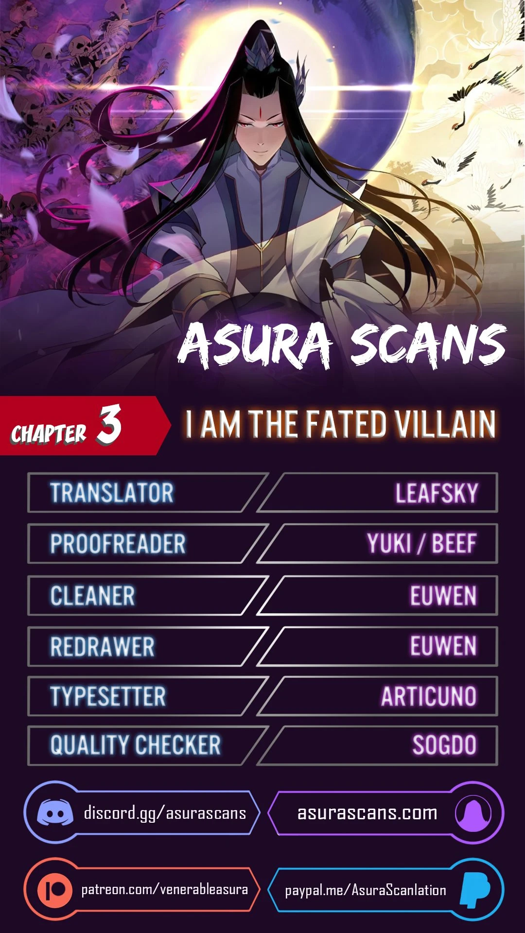 I Am the Fated Villain chapter 3 page 1