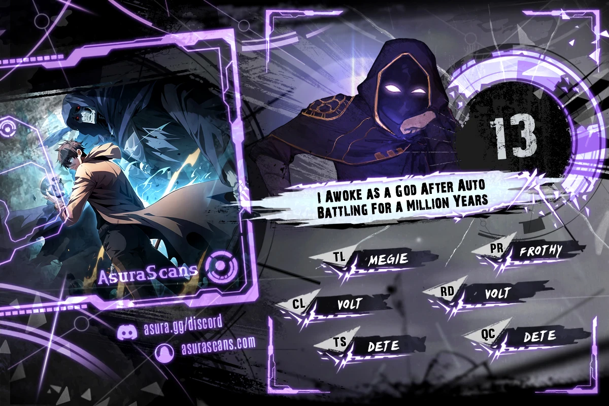 I Awoke as a God After Auto Battling for a Million Years chapter 13 page 1