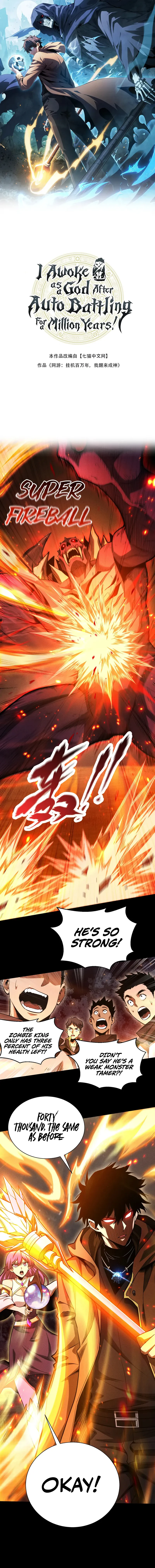 I Awoke as a God After Auto Battling for a Million Years Chapter 15 page 2