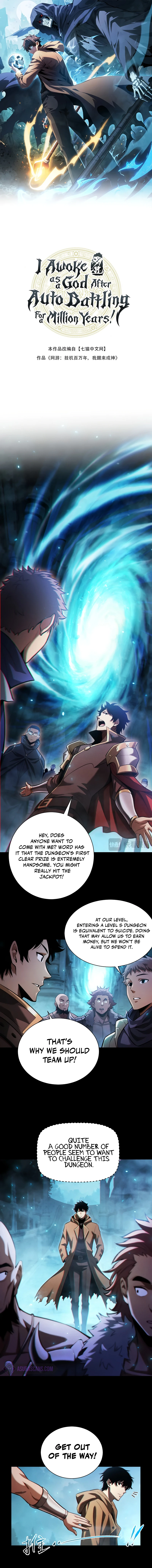 I Awoke as a God After Auto Battling for a Million Years chapter 4 page 2