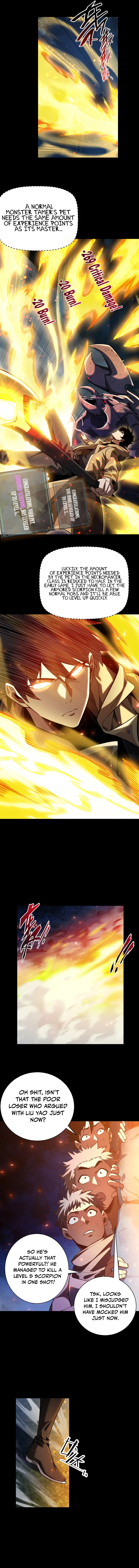 I Awoke as a God After Auto Battling for a Million Years chapter 4 page 8