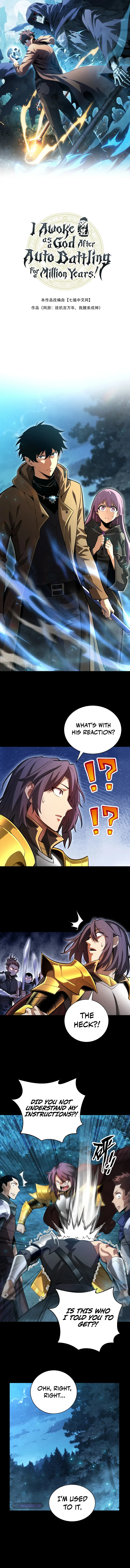 I Awoke as a God After Auto Battling for a Million Years Chapter 8 page 2