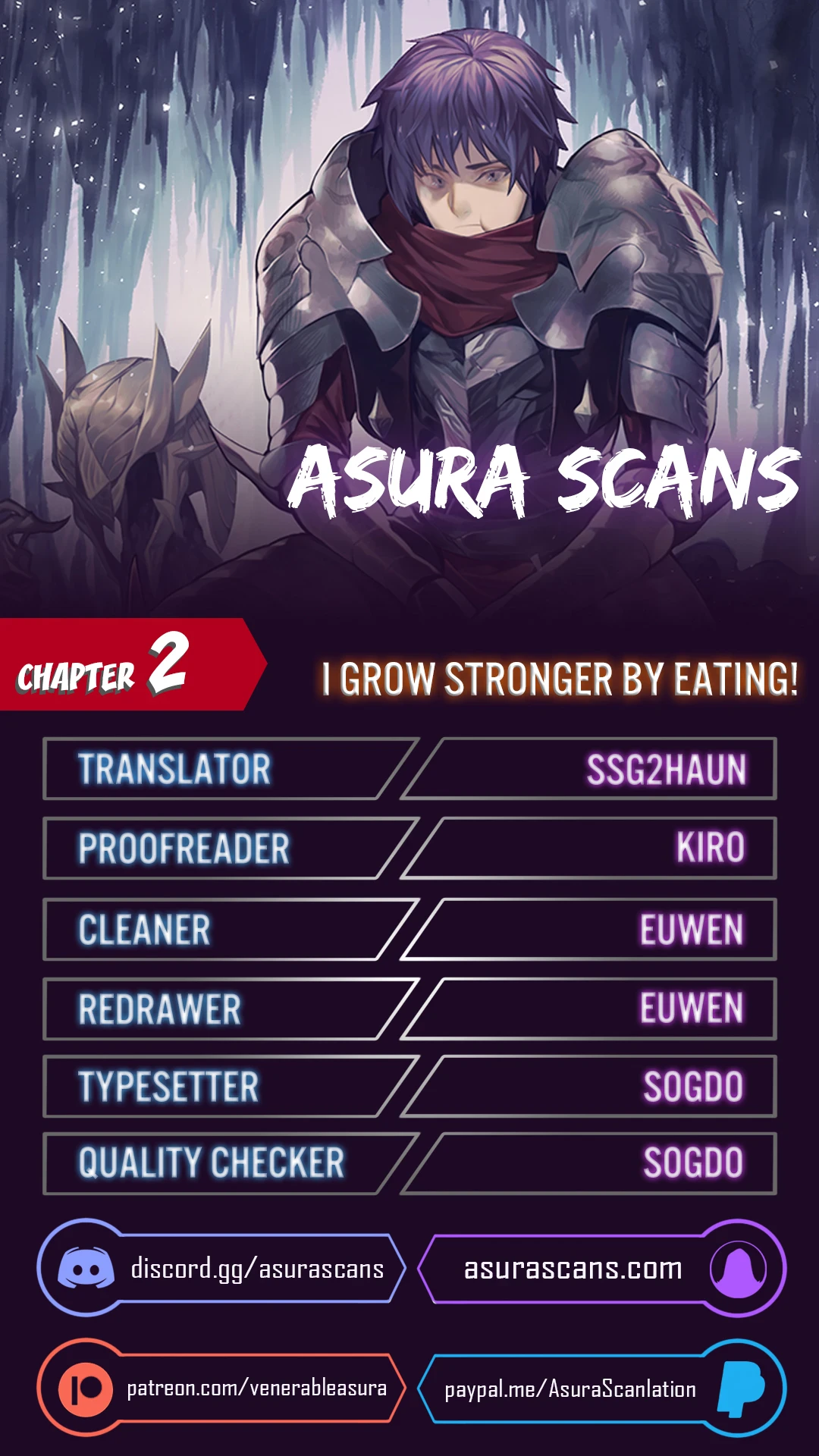 I Grow Stronger by Eating chapter 2 page 1