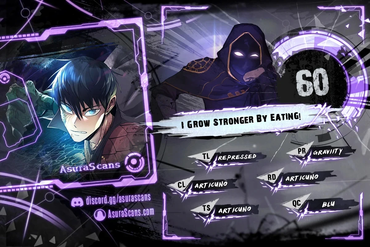 I Grow Stronger by Eating chapter 60 page 1