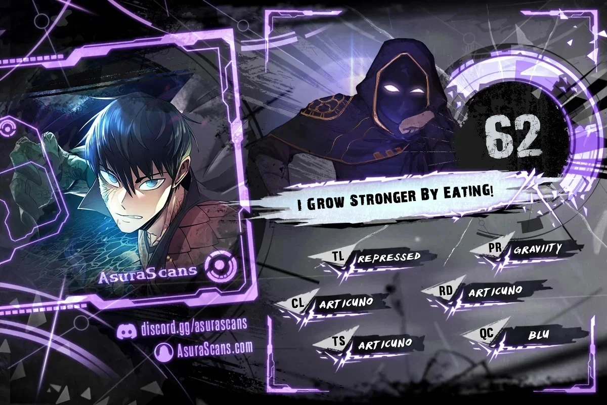 I Grow Stronger by Eating chapter 62 page 1