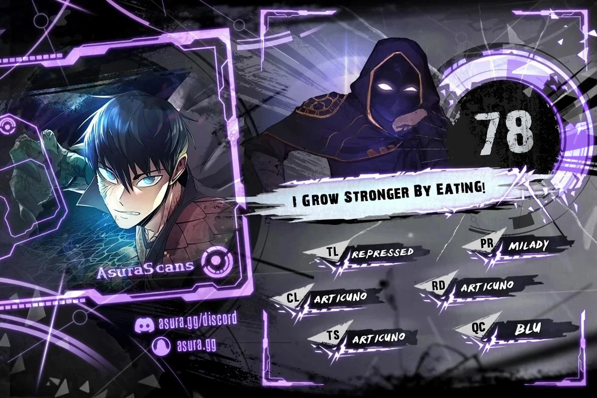I Grow Stronger by Eating chapter 78 page 1