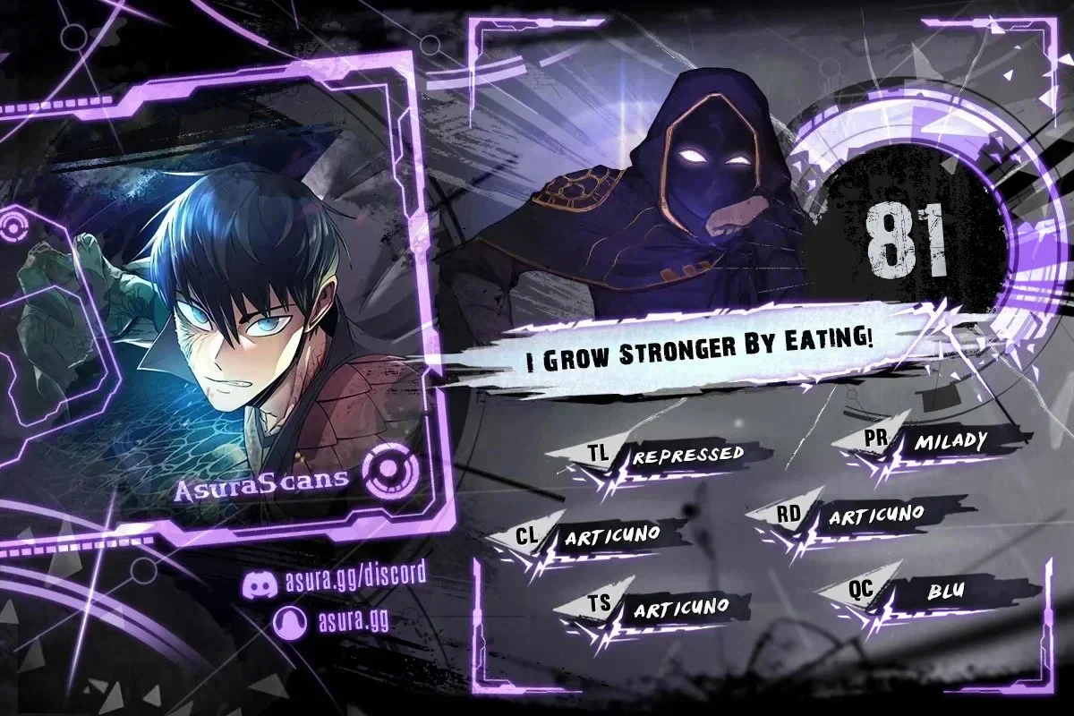 I Grow Stronger by Eating chapter 81 page 1