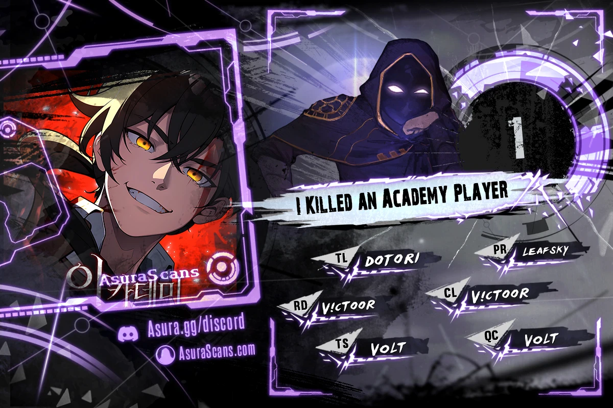 I Killed an Academy Player chapter 1 page 1