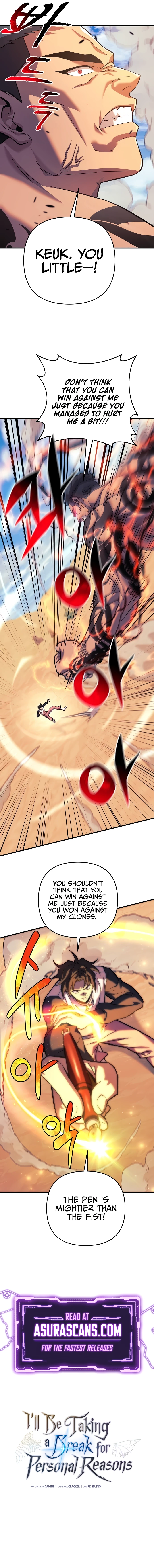 I'll Be Taking a Break for Personal Reasons chapter 106 page 12