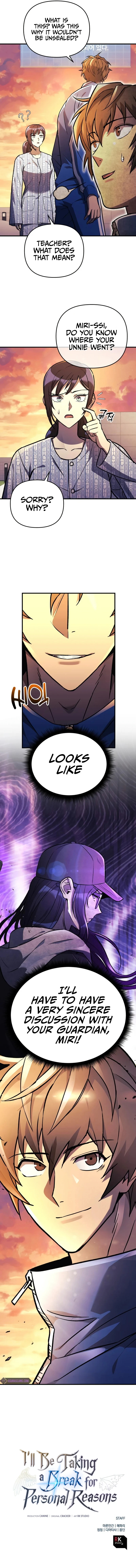 I'll Be Taking a Break for Personal Reasons chapter 31 page 12