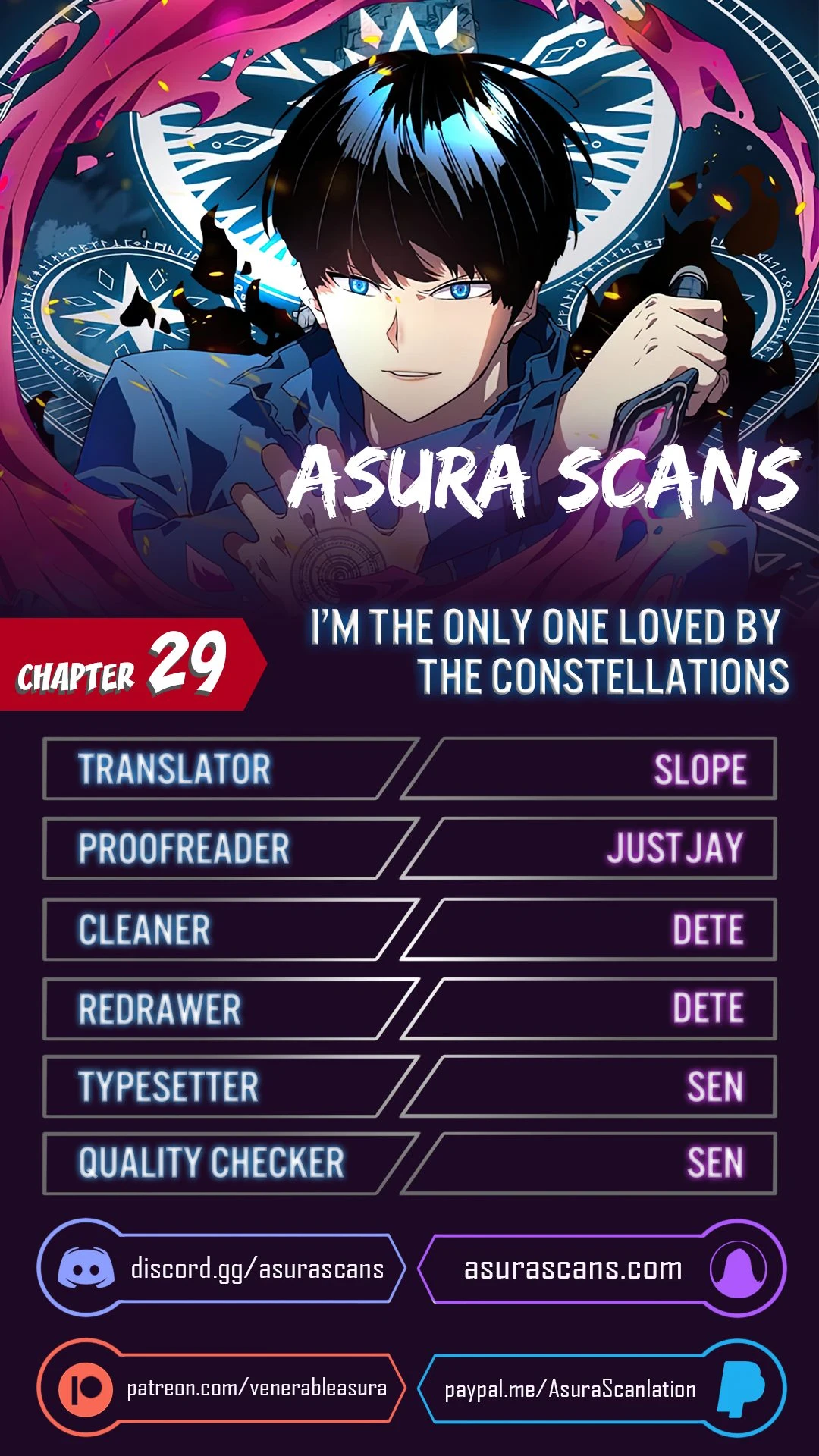 I'm the Only One Loved by the Constellations! chapter 29 page 1