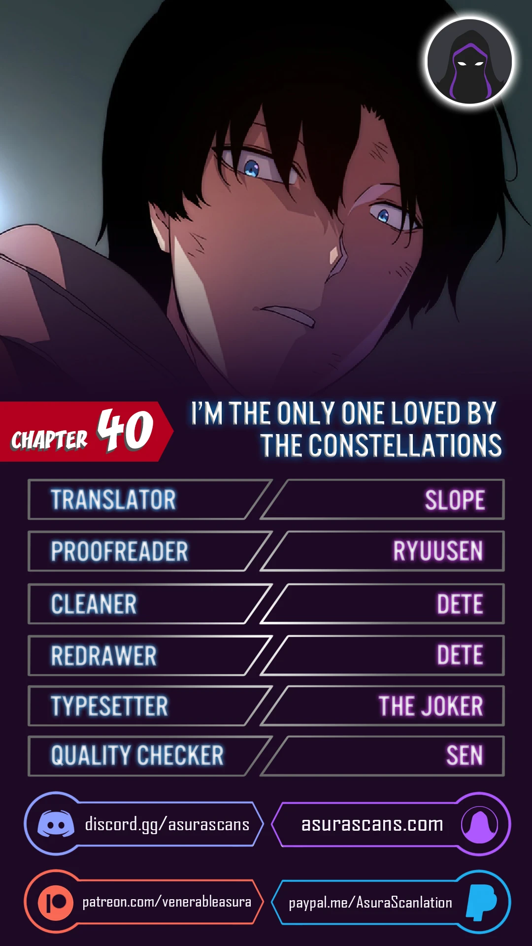I'm the Only One Loved by the Constellations! chapter 40 page 1