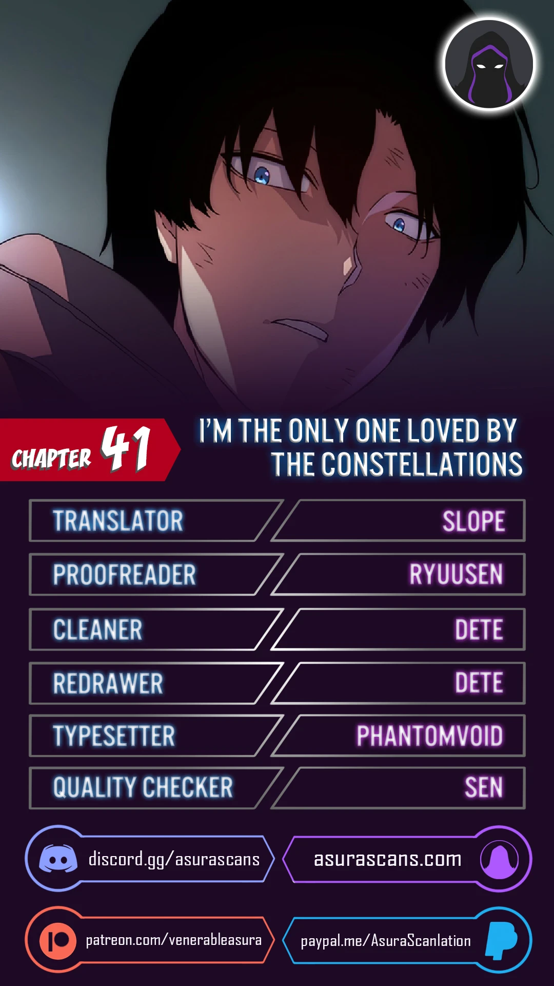 I'm the Only One Loved by the Constellations! chapter 41 page 1