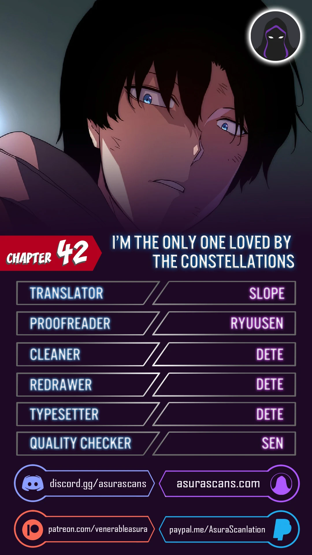 I'm the Only One Loved by the Constellations! chapter 42 page 1
