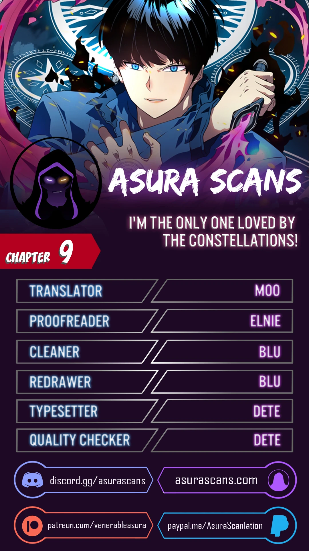 I'm the Only One Loved by the Constellations! chapter 9 page 1