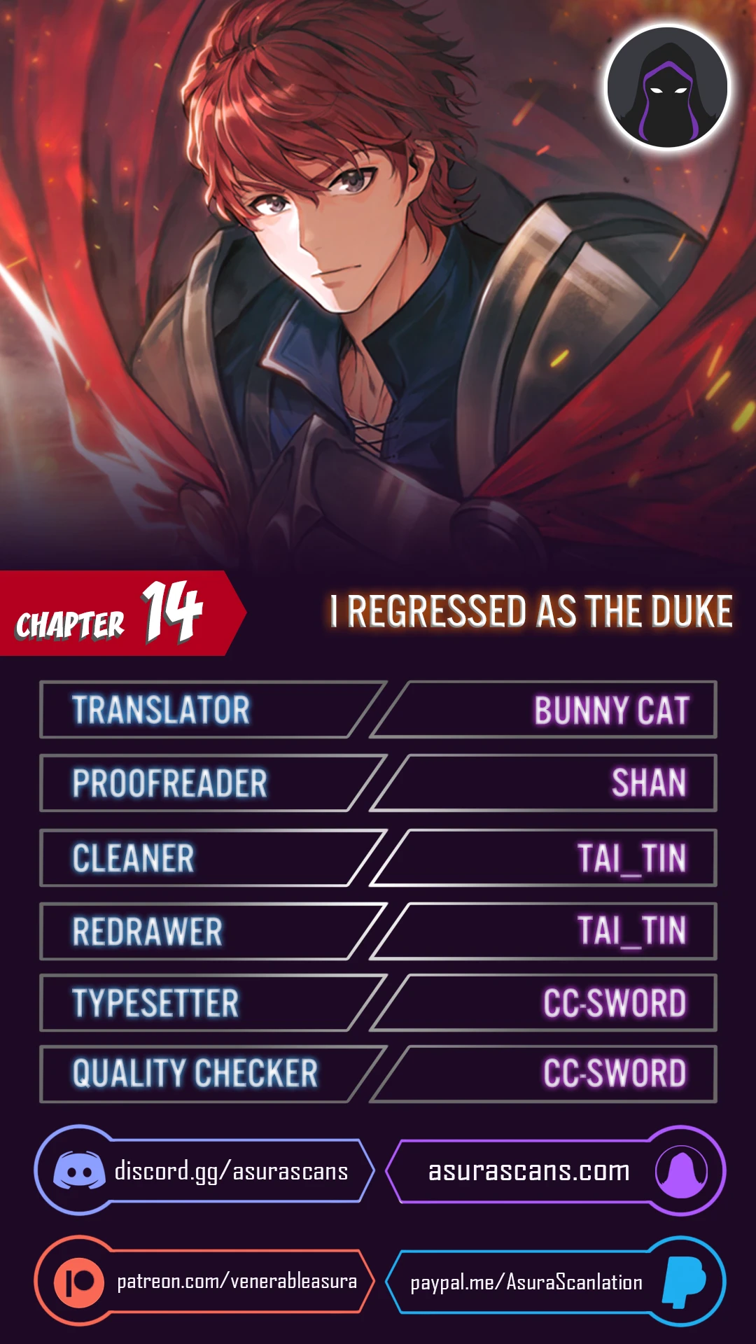 I Regressed as the Duke chapter 14 page 1