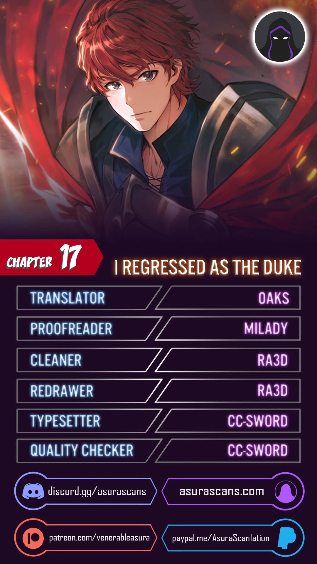 I Regressed as the Duke chapter 17 page 1