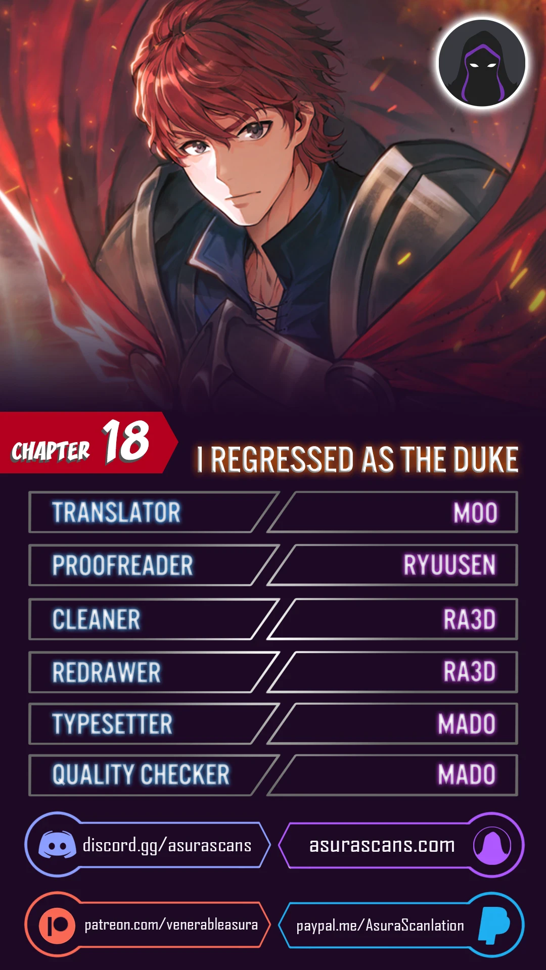 I Regressed as the Duke chapter 18 page 1