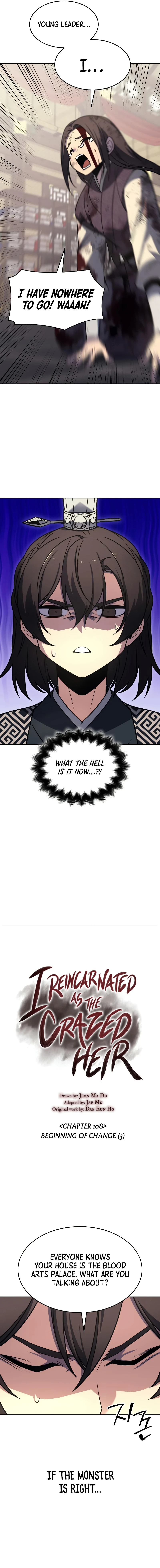 I Reincarnated as the Crazed Heir chapter 108 page 13