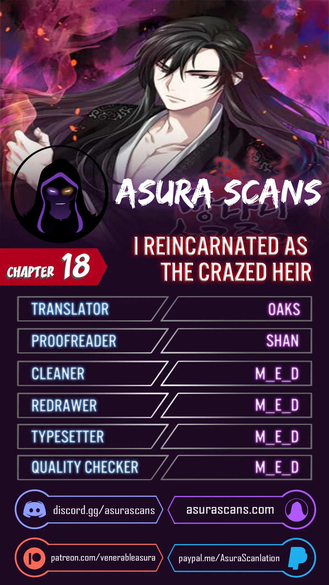 I Reincarnated as the Crazed Heir chapter 18 page 1
