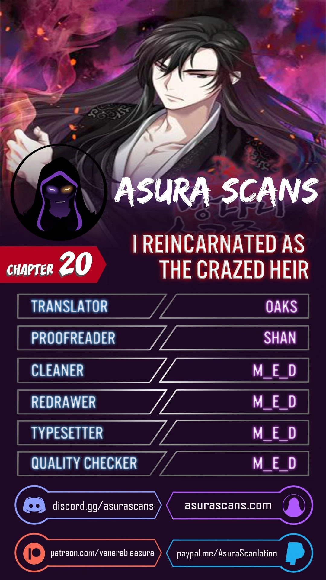 I Reincarnated as the Crazed Heir chapter 20 page 1
