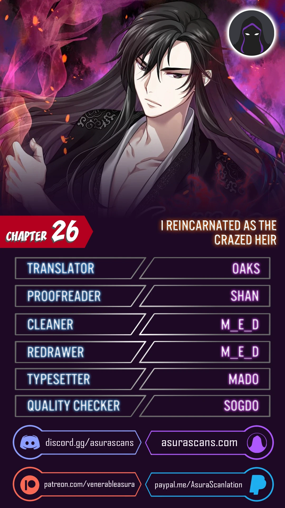 I Reincarnated as the Crazed Heir chapter 26 page 1