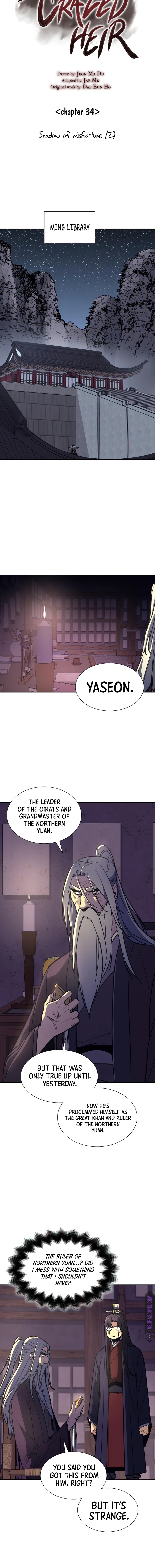 I Reincarnated as the Crazed Heir chapter 34 page 3
