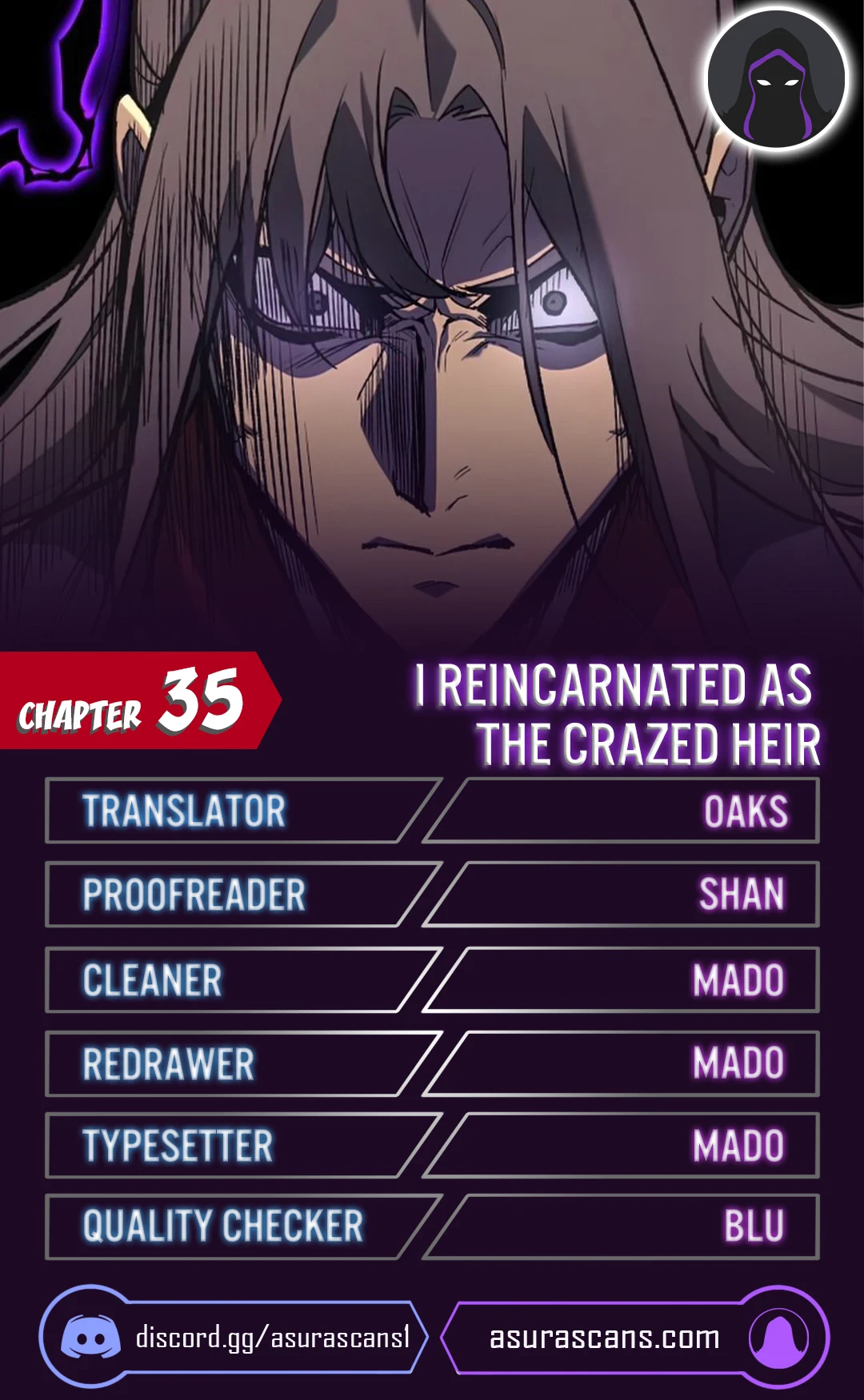 I Reincarnated as the Crazed Heir chapter 35 page 1