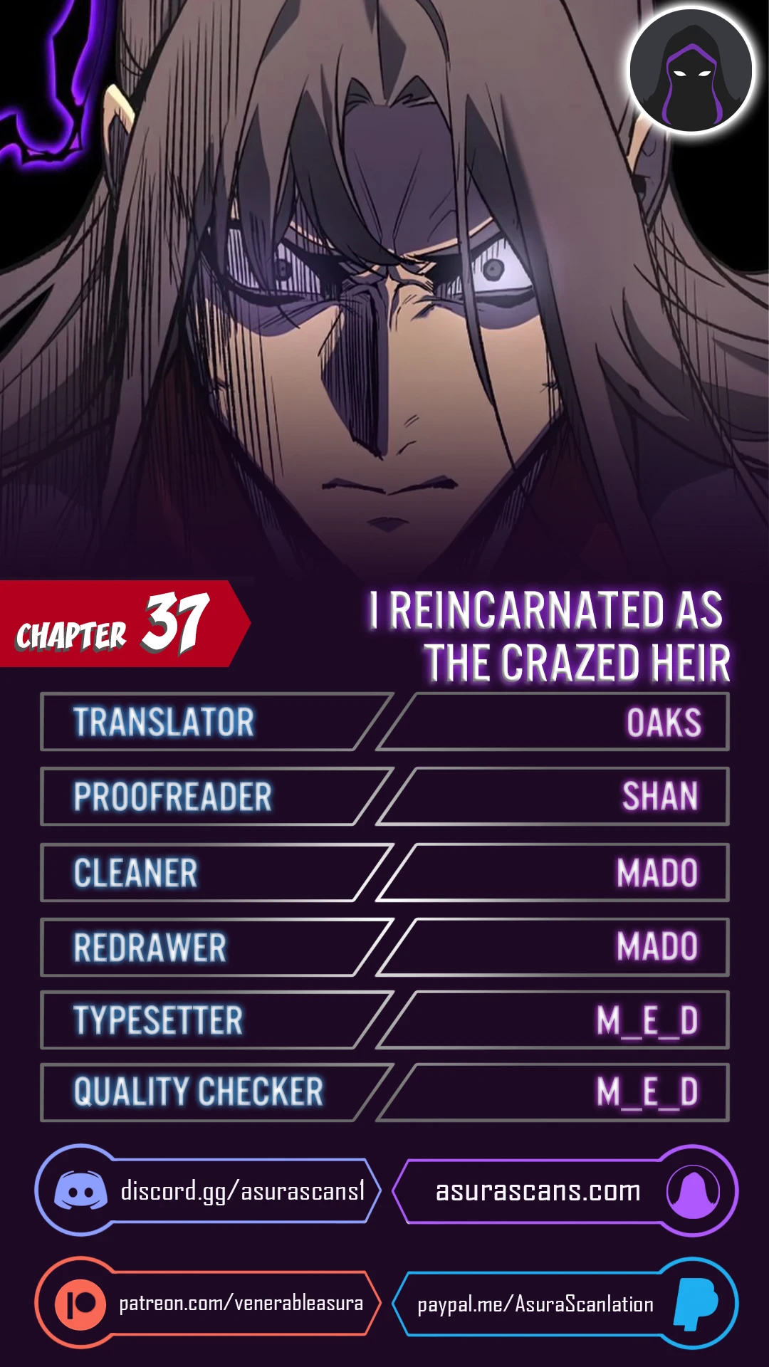I Reincarnated as the Crazed Heir chapter 37 page 1