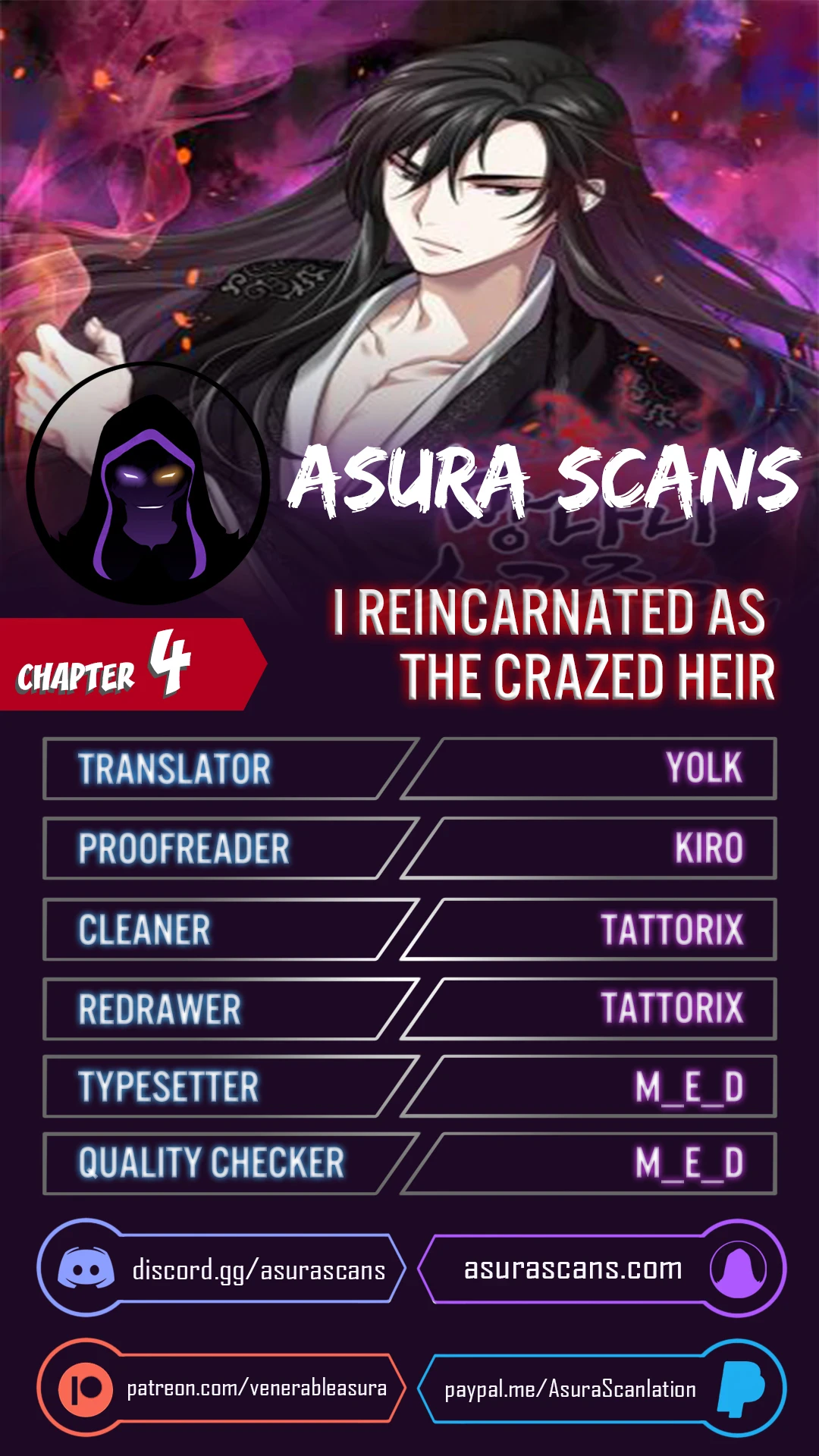 I Reincarnated as the Crazed Heir chapter 4 page 1